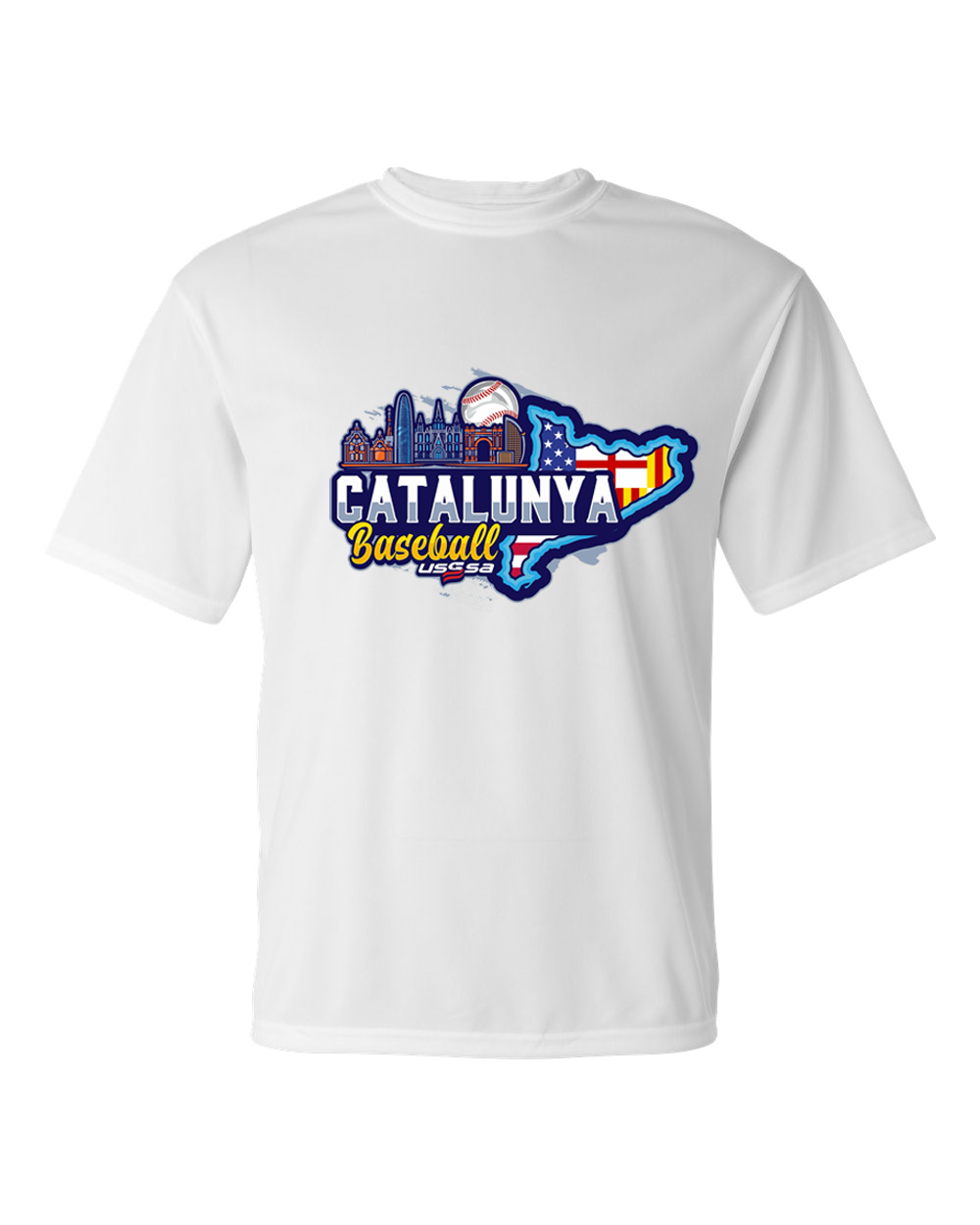 Catalunya DryFit TShirt White